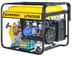 Бензиново-газовый генератор Champion LPG6500E